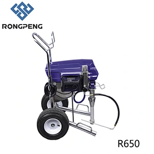 Rongpeng Professional R650 Paint Pump Electric Airless Paint Sprayer Paint Spray Gun Indoor and Outdoor Wall Painting Pressure