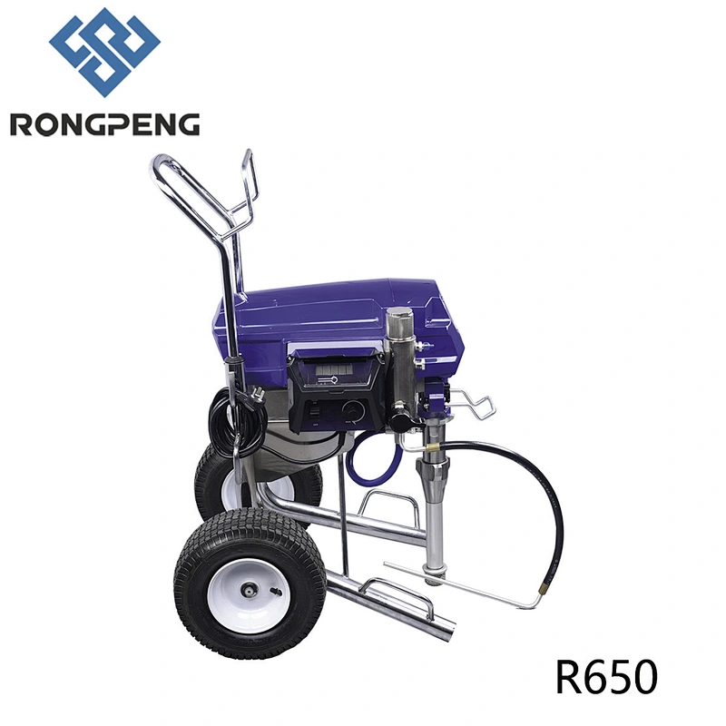 Rongpeng Professional R650 Paint Pump Electric Airless Paint Sprayer Paint Spray Gun Indoor and Outdoor Wall Painting Pressure
