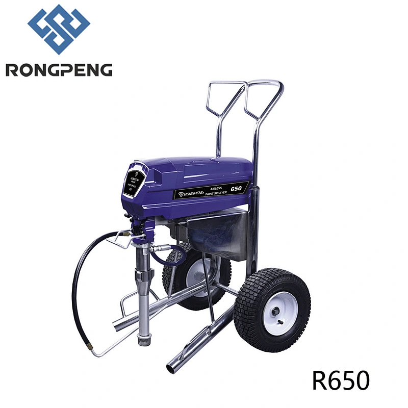 Rongpeng Professional R650 Paint Pump Electric Airless Paint Sprayer Paint Spray Gun Indoor and Outdoor Wall Painting Pressure