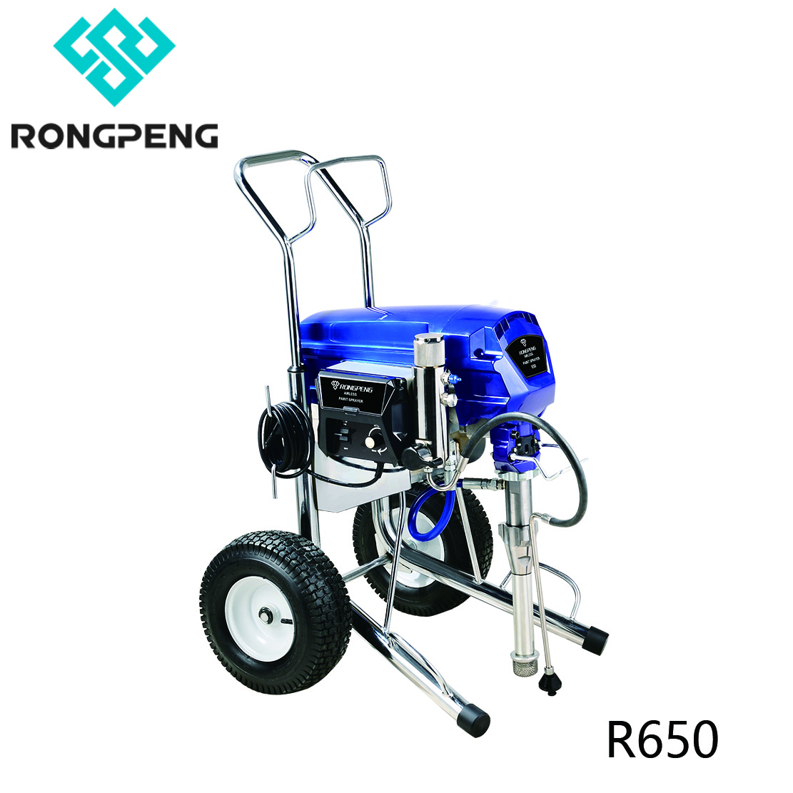 Rongpeng Professional R650 Paint Pump Electric Airless Paint Sprayer Paint Spray Gun Indoor and Outdoor Wall Painting Pressure