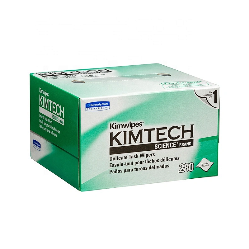 Kimtech brand fiber optic cleaning paper Kimwipes dustfree cleaning ...