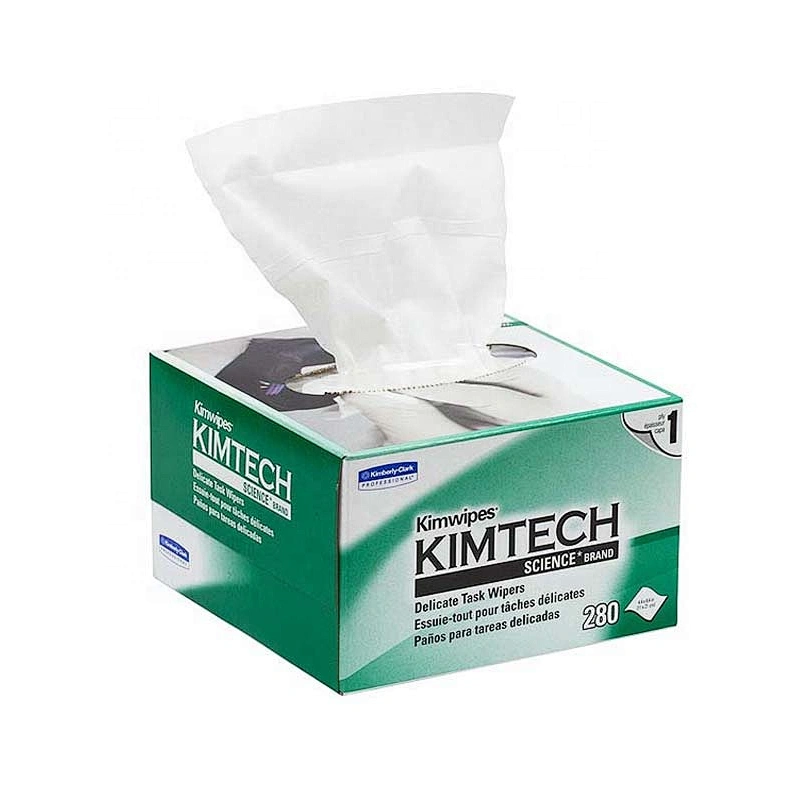 Kimtech brand fiber optic cleaning paper Kimwipes dustfree cleaning ...