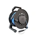 FTTH SC LC FC ST Connector Portable Retractable Tactical Winding Drum 100M 150M Fiber Optic Cable Reel