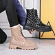 black leather ankle boots