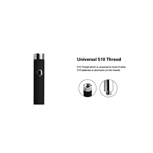 good quality CBD battery Vertex 2.0 with 510 thread preheating adjustable voltage vape pen battery and bottom USB charging