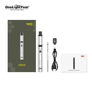 2020 high quality and fast shipping New Color wax pen vaporizer Yocan Armor with 380mah cbd battery from one light year