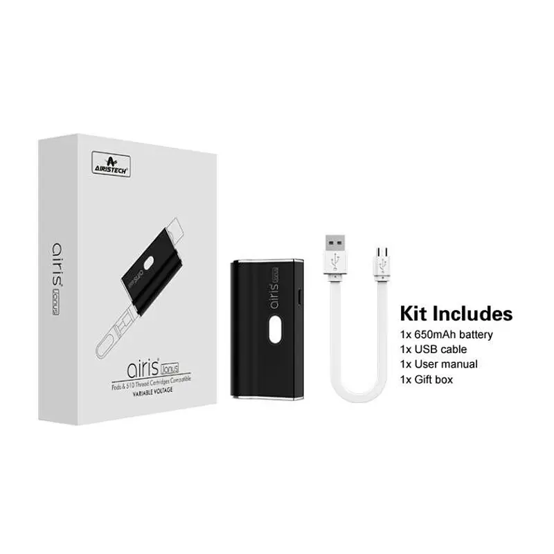 One Light Year Airistech Brand Airis Janus Newest 2 in 1 battery vape mods and 510 thread CBD Vape pen Starter Kit From