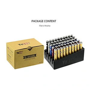 New Best seller slim CBD twist VV battery Yocan B Smart 510 battery variable voltage come one light year company