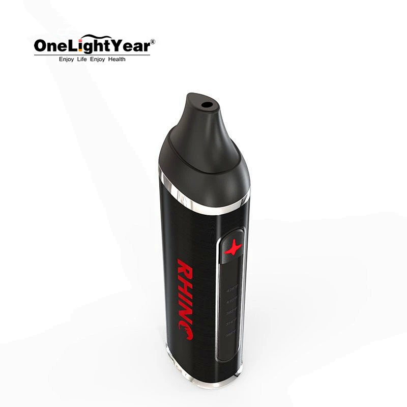 Popular Ceramic heating Chamber Rhino Dry herb vaporizer start kit with 2200mAh dry herb vape battery