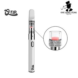 wholesale black white sliver gray rainbow colors wax vape pen airis qtip 510 thread usb charger for come from one light year com