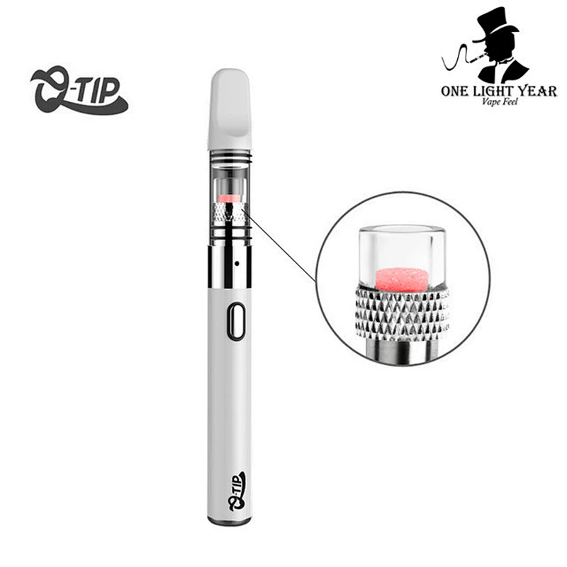 wholesale black white sliver gray rainbow colors wax vape pen airis qtip 510 thread usb charger for come from one light year com