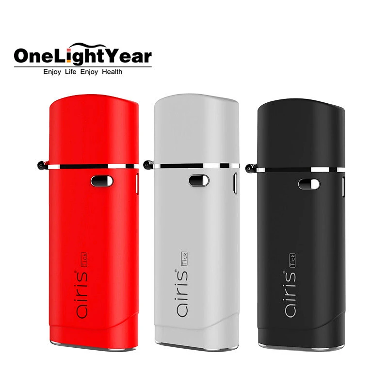 New arrival and fast shipping Mini CBD 510 battery Vape Pen Battery Airis tick portable cbd battery from one light year