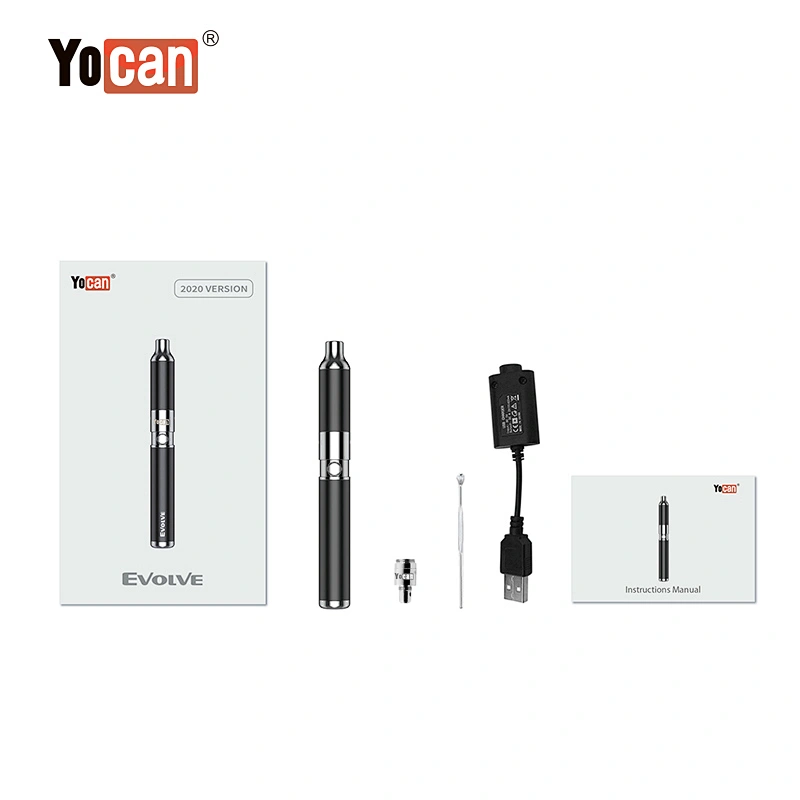 2020 new colors High quality Original Yocan Evolve Starter Kit 650mah Battery from one light year