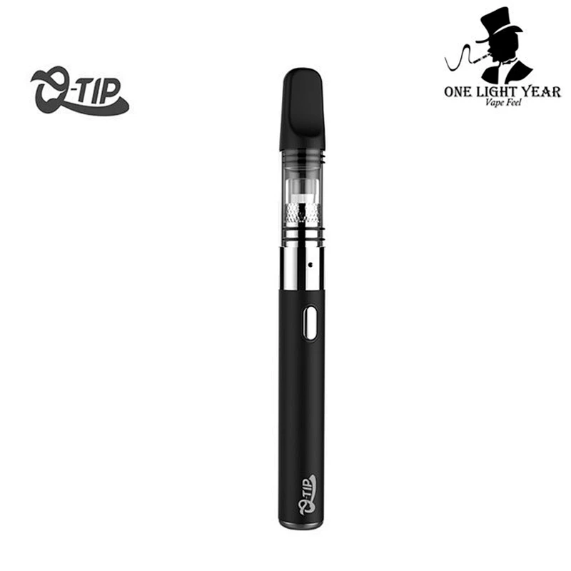 wholesale black white sliver gray rainbow colors wax vape pen airis qtip 510 thread usb charger for come from one light year com