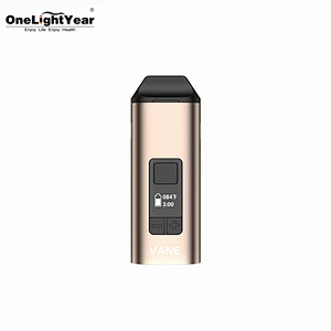 High quality Yocan Vane dry herb vaporizer kit with high quality Ceramic Chamber OLED Screen dry herbal vape pen
