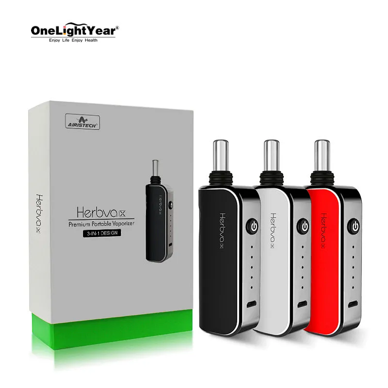 Factory direct sale dry herb pen Airis Herbva X/Airis Switch/Airis Tripod with 2200mah battery from one light year