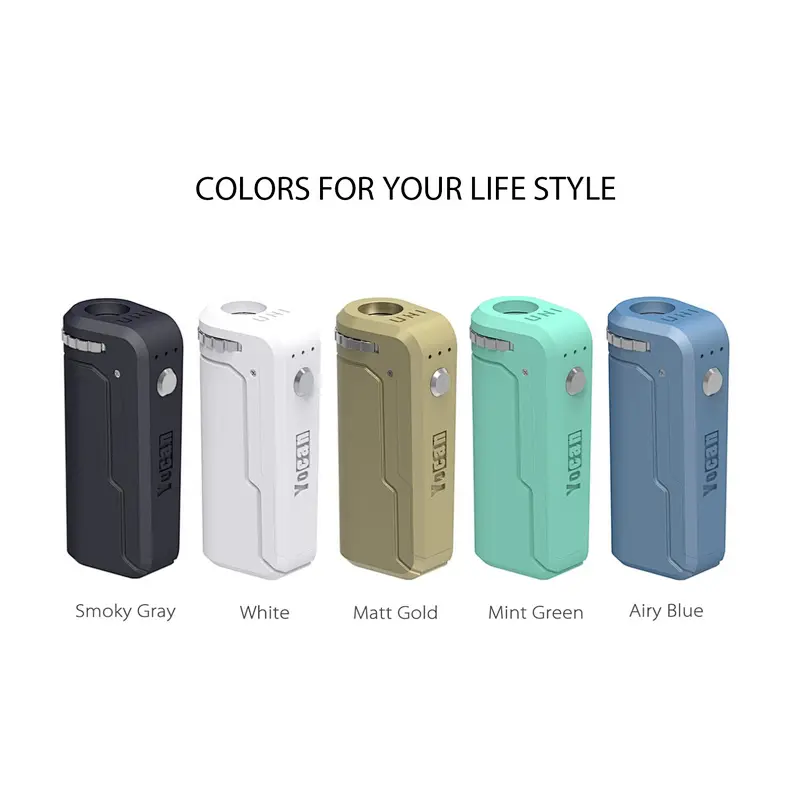 New Original YOCAN UNI/Uni pro/Wit/Handy with 650mAh Built-in battery vape pen 510 thread from one light year