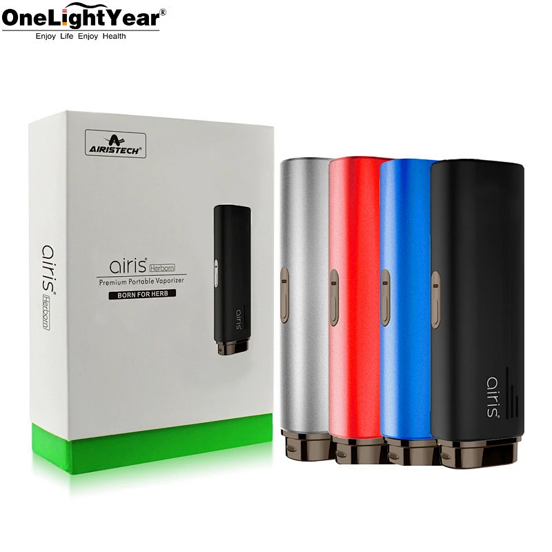 Fashion style high quality dry herb vaporizer airis herborn with heating device ceramic coil starter kit