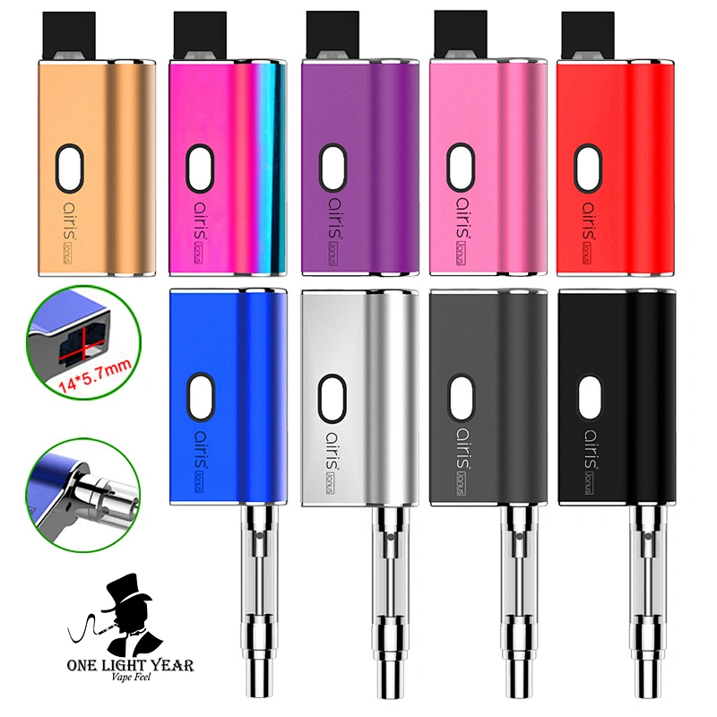 2019 Airistech Airis Janus Newest 2 in 1 battery and 510 thread CBD Vape pen Kit