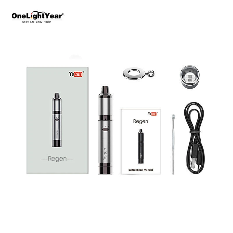 2020 high quality New colors Yocan Regen/evolve plus xl/Evolve D/Evolve with USB charger from one light year