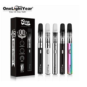 wholesale black white sliver gray rainbow colors wax vape pen airis qtip 510 thread usb charger for come from one light year com