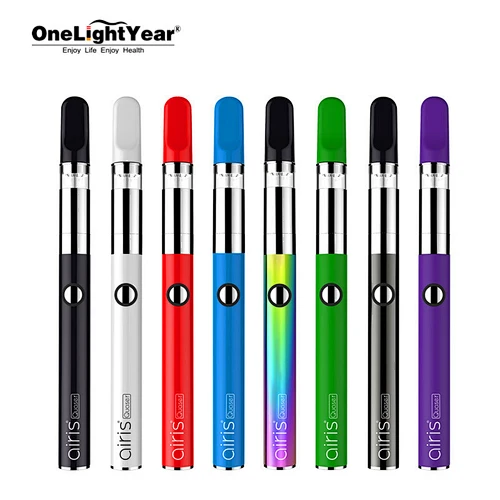 Hot-selling Airis Quaser/Airis 8/Janus/Doo/Tick 350mAh vape pen 510 thread battery from one light year