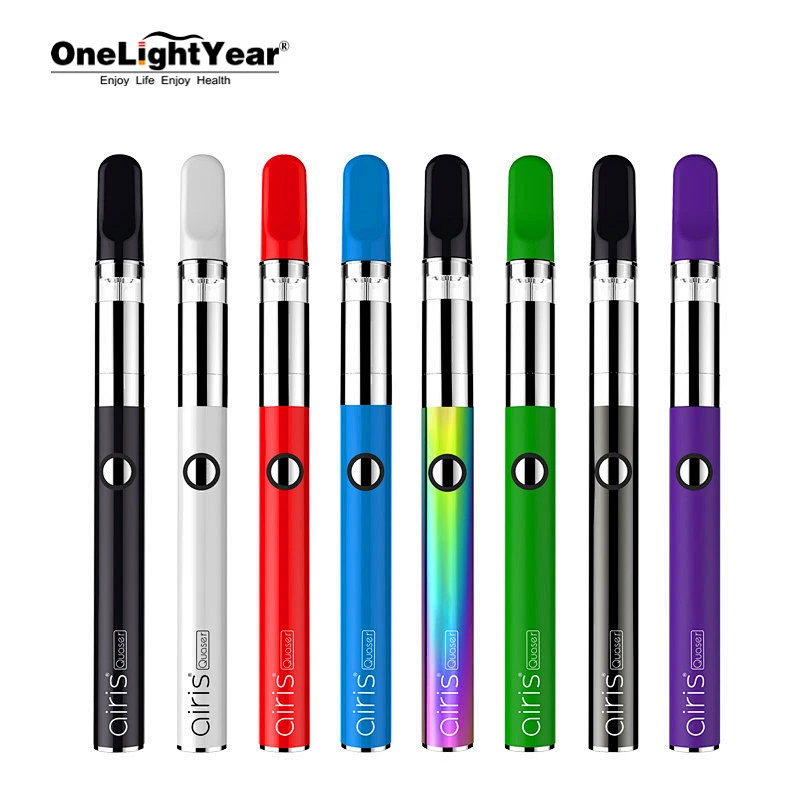 Hot-selling Airis Quaser/Airis 8/Janus/Doo/Tick 350mAh vape pen 510 thread battery from one light year