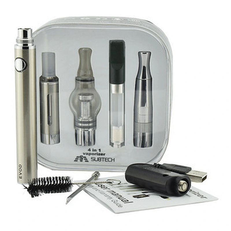 Wholesale Cbd wax dry herb vaporizer pen usa Best selling vape evod mt3 4 in 1 vaporizer 650mah 900mah 1100mah 1300mah battery