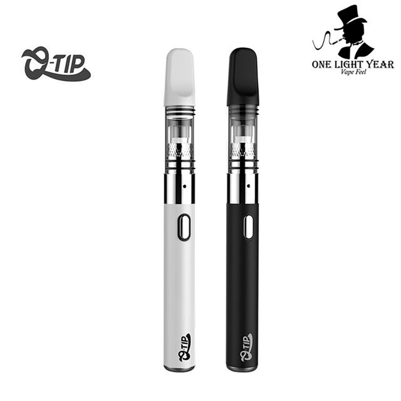 wholesale black white sliver gray rainbow colors wax vape pen airis qtip 510 thread usb charger for come from one light year com