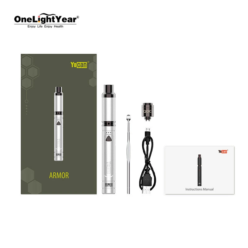2020 newest product Factory price wax vaporizer e smart concentrate vape pen Yocan ARMOR from caiden