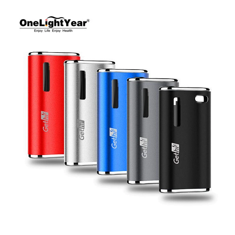 Gethi G2 use 450mAh rechargeable battery cbd vapor starter kits for 510 thread cbd carts from one light year jaosn
