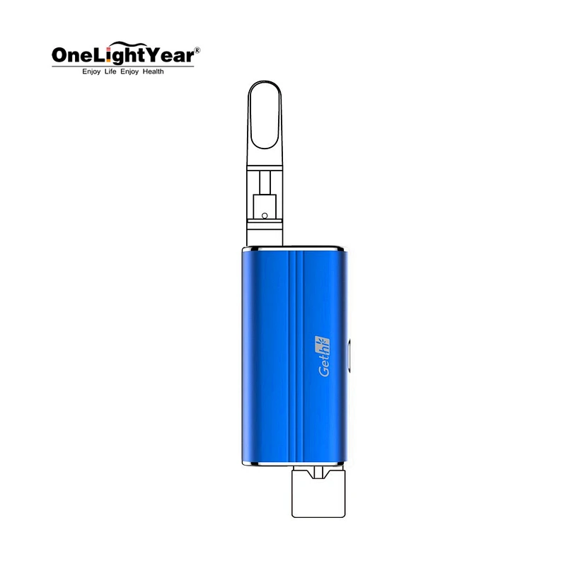 Pod system vapor start kit and 510 thread CBD vape cartridge Airistech Gethi G4 vape battery come from one light year
