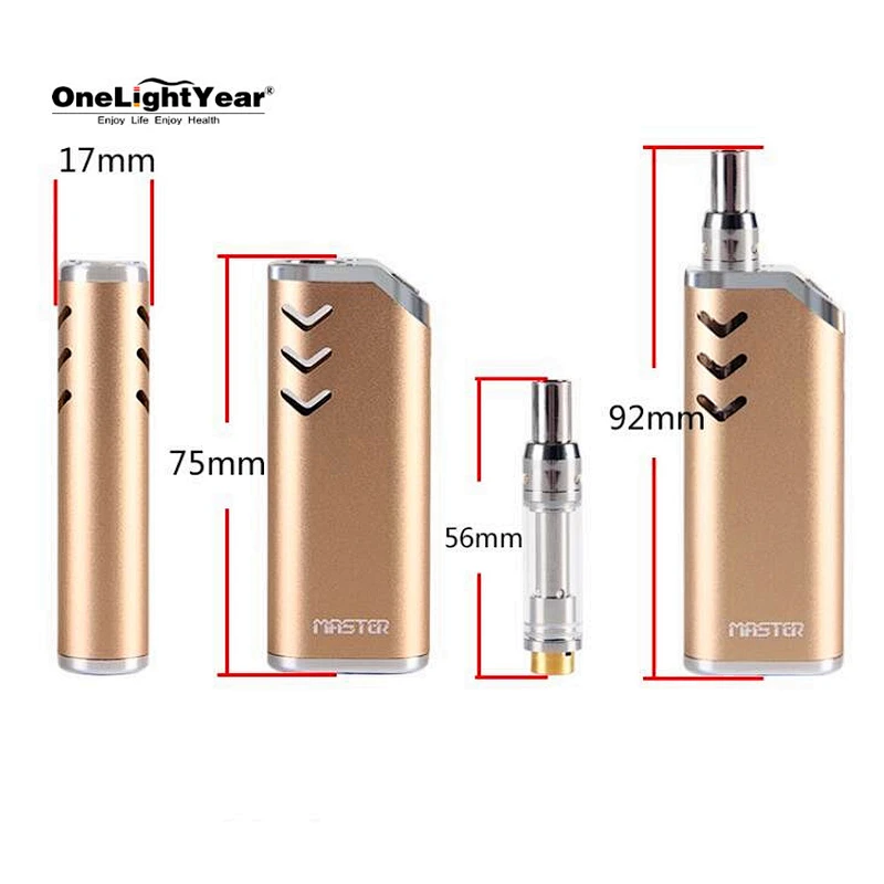 2020 New coming magnetic connector ECT Master Mico battery Kit 510 battery variable voltage 3.3v-4.0v preheating battery come fr