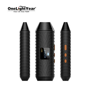 Original authentic ZoloTurbo dry herb vaporizer with OLED display and big ceramic heating chamber