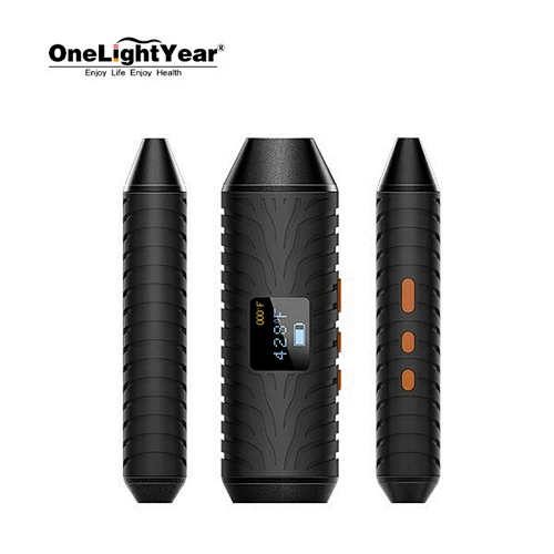 Original authentic ZoloTurbo dry herb vaporizer with OLED display and big ceramic heating chamber