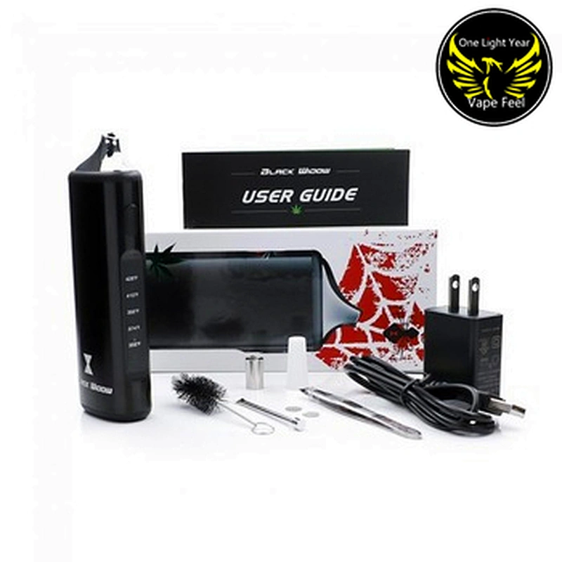 Authentic black widow vape wax dry herb vaporizer 3 in 1 from One light year company