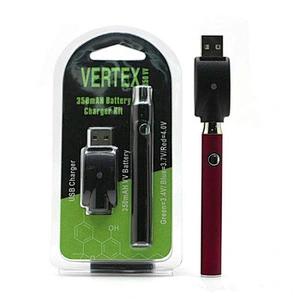 High quality preheat function 510 Thread 350mah vertex cbd battery come from one light year caiden