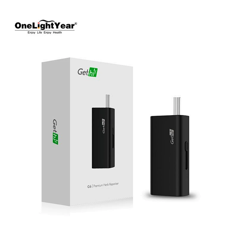 Hot selling dry herb vaporizer airistech Gethi G6 dry herb vape pen dry herb ceramic heating chamber from one light year caiden