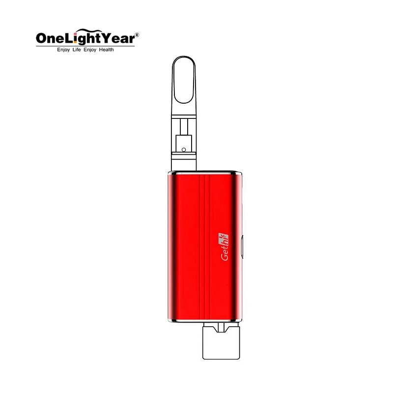 Pod system vapor start kit and 510 thread CBD vape cartridge Airistech Gethi G4 vape battery come from one light year