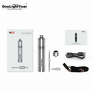 hot-selling and 100% authentic Wax pen Yocan Evolve Plus XL with 1400mah battery from one light year