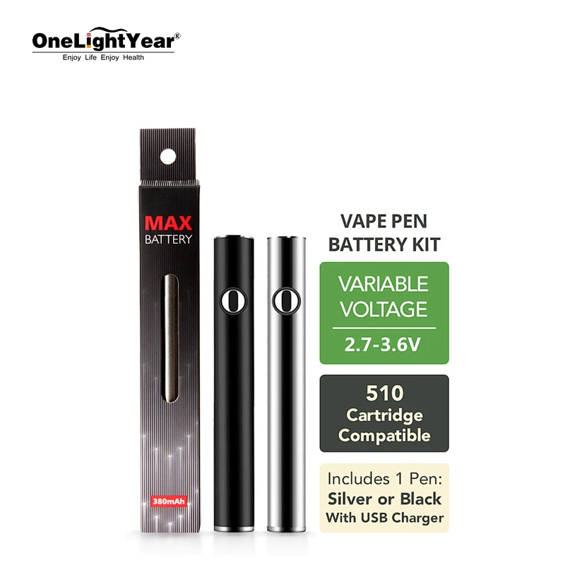 2020 Trend selling Max CBD battery with 510 thread 380mAh variable voltage preheating battery for CBD vape cartridge
