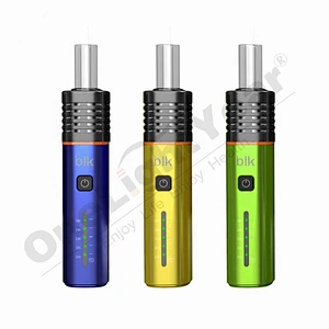 DHL shipping dry herb vaporizer BLK Elfin/BLK Kiss/BLK Rotary dry herb pen start kit come from one light year