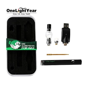 Wholesale high quality Cbd vape 280mah Wax Mini globefish kit 510 Thread atomizer from onelightyear company JESSE