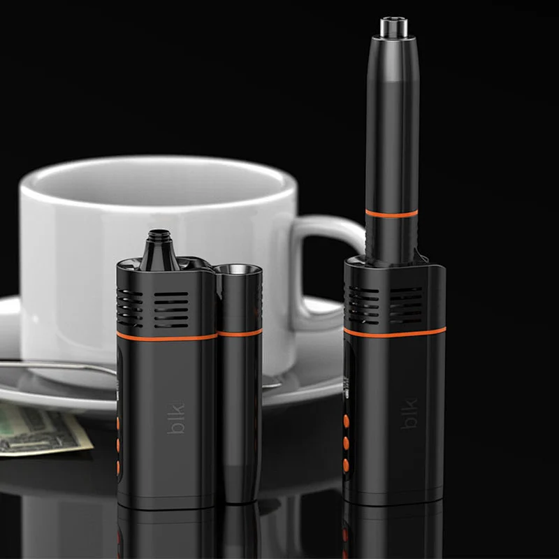 Portable Ceramic Vape Dry Herb Vaporizer Manufacturer BLK Rotary black window kiss high quality vaporizer battery from jason