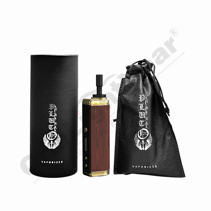 New Arrival Pluto P8 wooden Dry herb/Wax vaporizer with 2200mah battery vape pen
