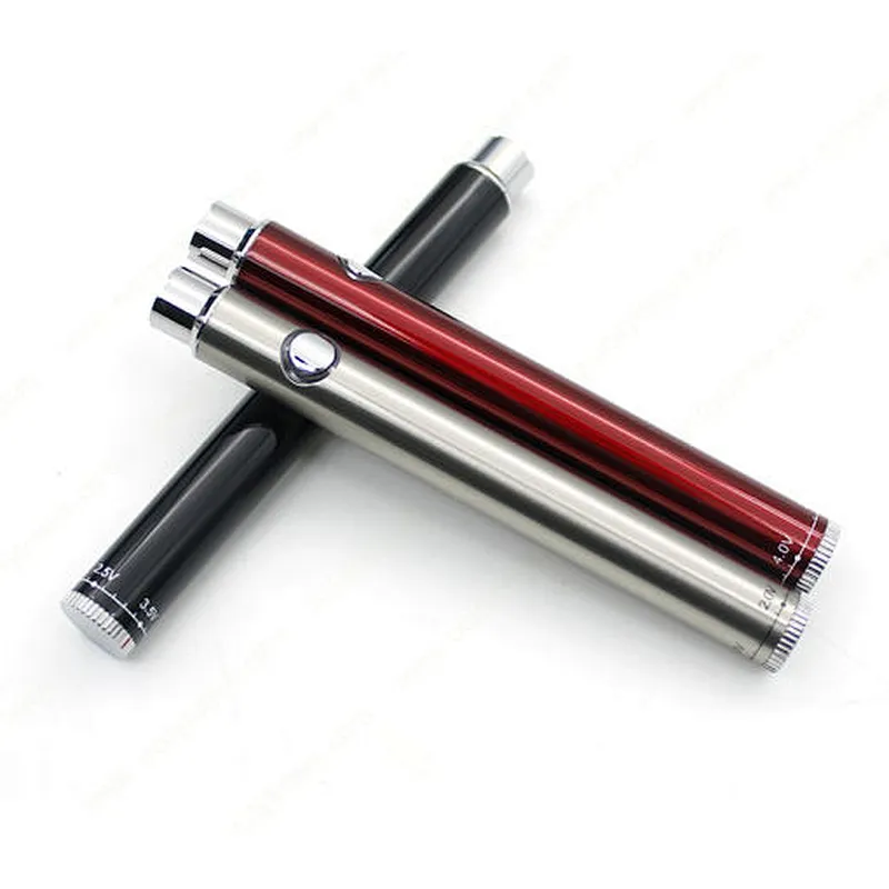 High quality CBD Vertex Twist battery vape pen 510 Thread 350mah Bottom twist adjust voltage