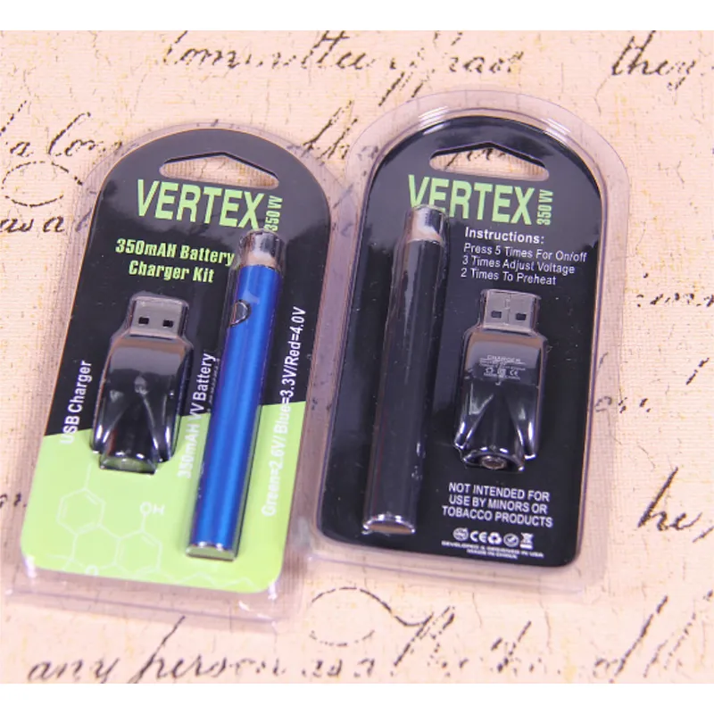 High quality preheat function 510 Thread 350mah vertex cbd battery come from one light year caiden