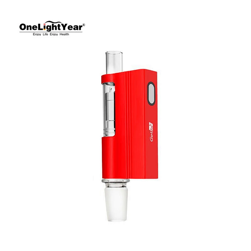 Wax vaporizer start kit Airistech Gethi Aqua concentrate pen with Quartz coil heating technology from one light year