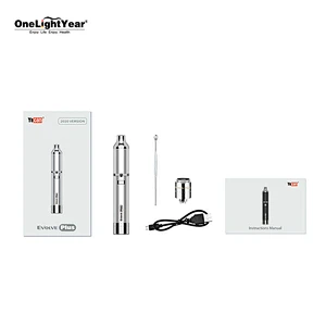 Original Yocan evolve plus wax vaporizer kit Yocan Quartz Coils/ Ceramic Coil and 1400mAh 510 thread wax pen battery