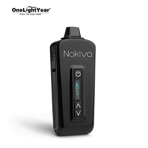 Original Full Ceramic chamber Airis Herbva Nokiva dry herb vaporizer start kit with OLED screen dry herb vape pen from jason